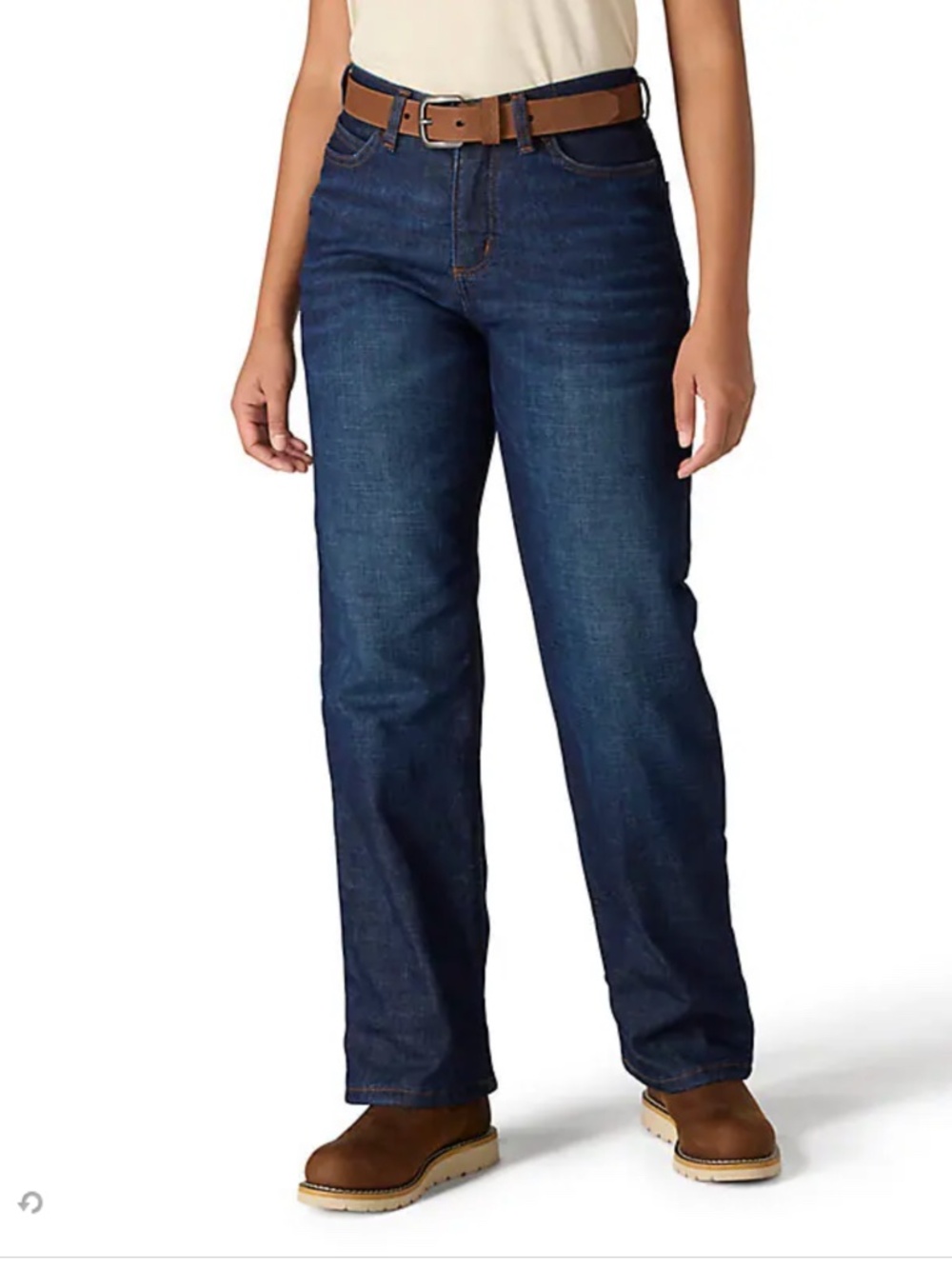 Carhartt Fleece Lined Jeans | Relaxed Fit Denim | Warm Workwear Pants Size 16